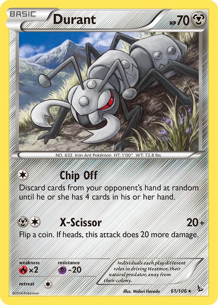 Durant 61/106 (XY - Flashfire)  | Good Games Adelaide SA