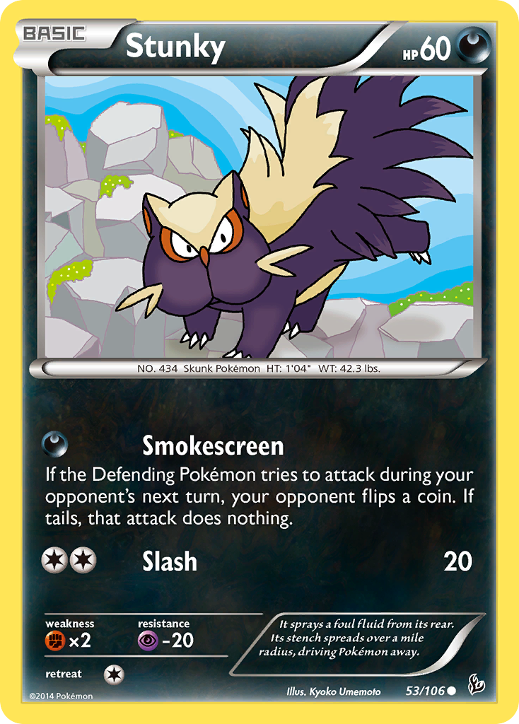 Stunky (53/106) [XY: Flashfire] | Good Games Adelaide SA