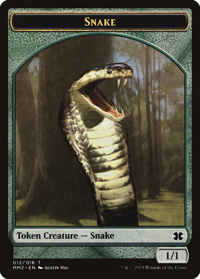 Snake Token [Modern Masters 2015 Tokens] | Good Games Adelaide SA
