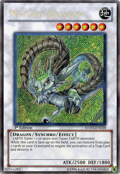 Naturia Barkion [HA03-EN028] Secret Rare | Good Games Adelaide SA