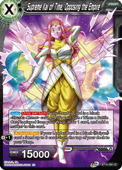 Supreme Kai of Time, Opposing the Empire [BT16-099] | Good Games Adelaide SA