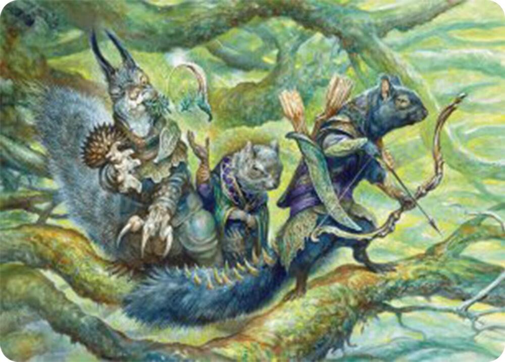 The Odd Acorn Gang Art Card 32 (Art Series: Bloomburrow)  | Good Games Adelaide SA