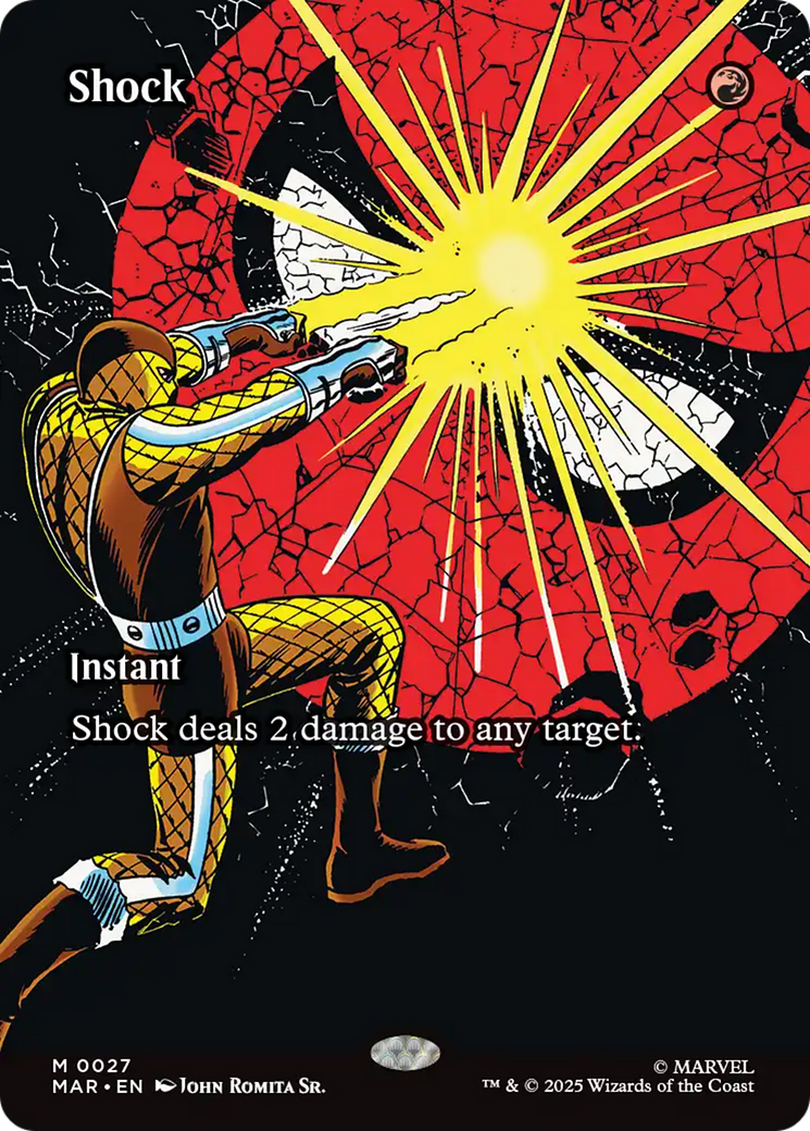 Shock (Borderless) [Marvel's Spider-Man: Eternal-Legal] | Good Games Adelaide SA