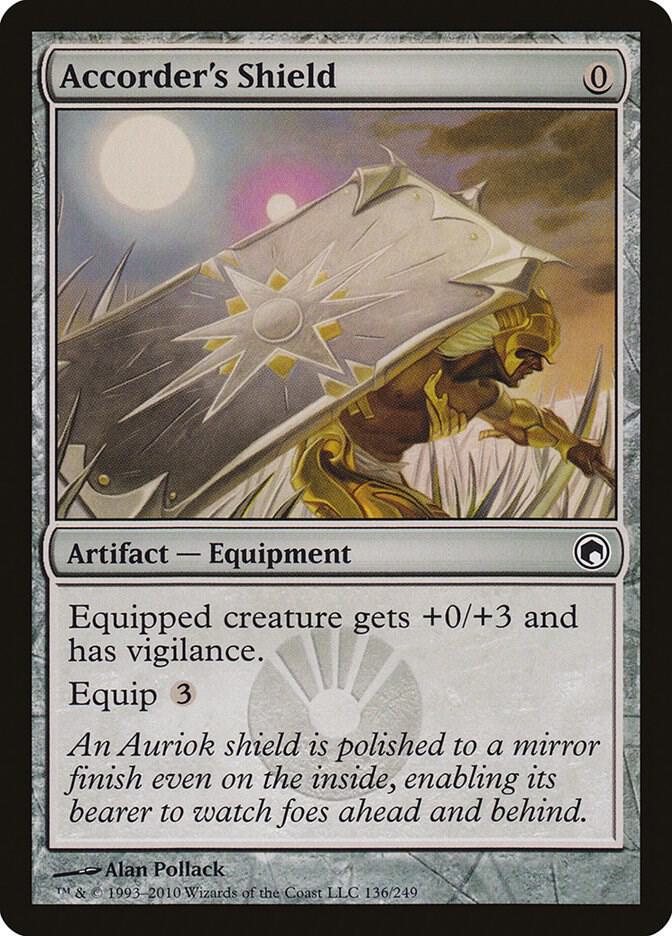 Accorder's Shield 136 (Scars of Mirrodin)  | Good Games Adelaide SA