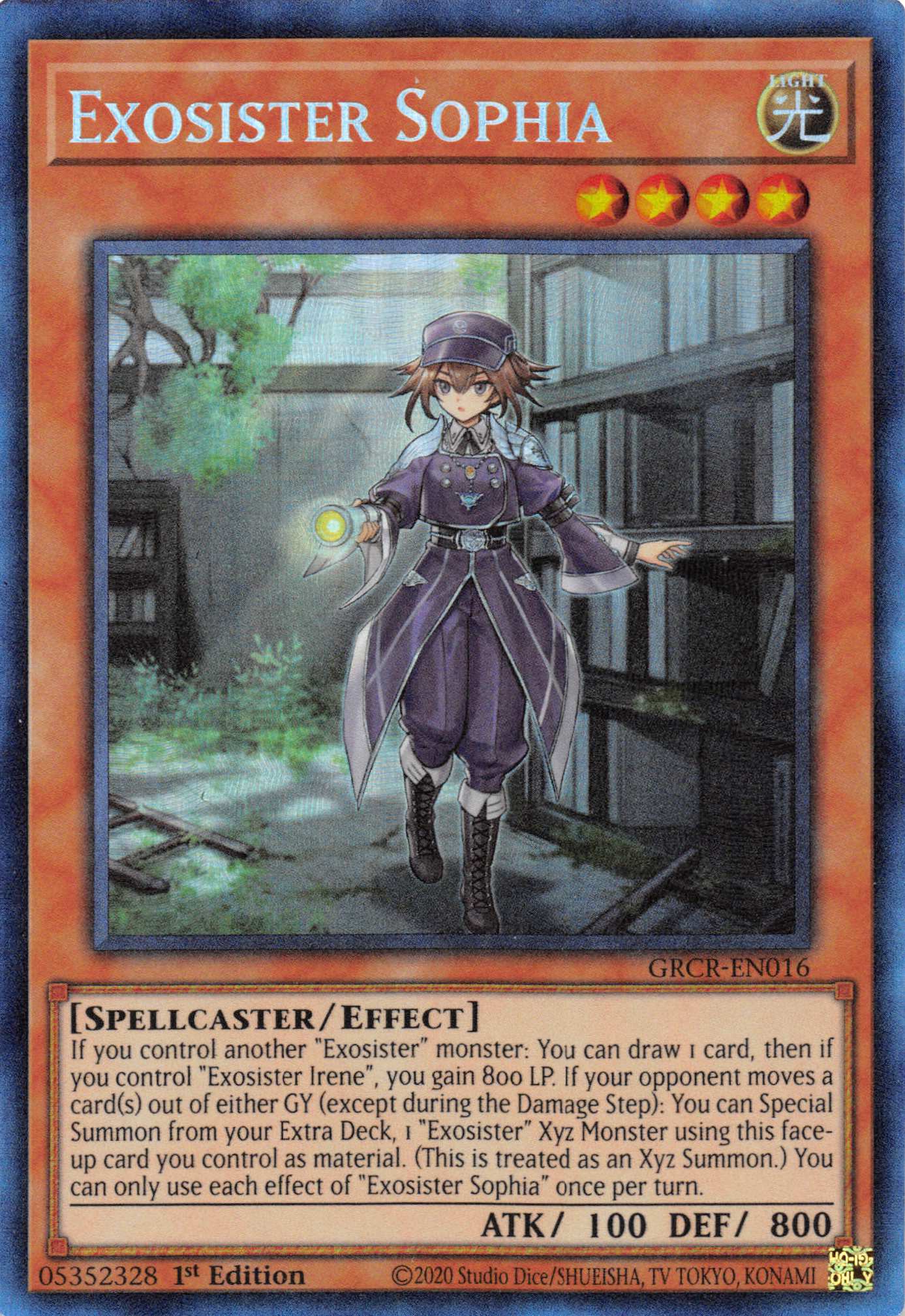 Exosister Sophia [GRCR-EN016] Collector's Rare | Good Games Adelaide SA