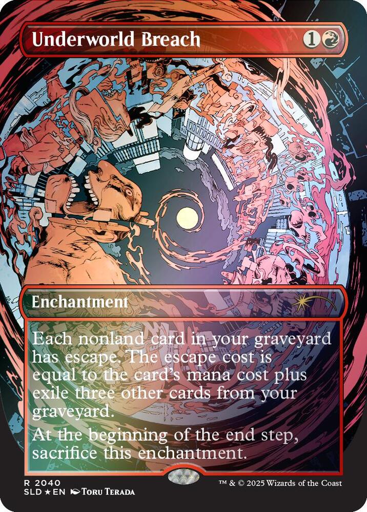 Underworld Breach 2040 Rainbow Foil 2040 (Secret Lair Drop Series)  - Foil | Good Games Adelaide SA