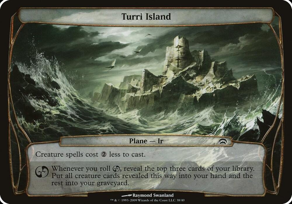 Turri Island Planechase  (Oversize Cards)  | Good Games Adelaide SA