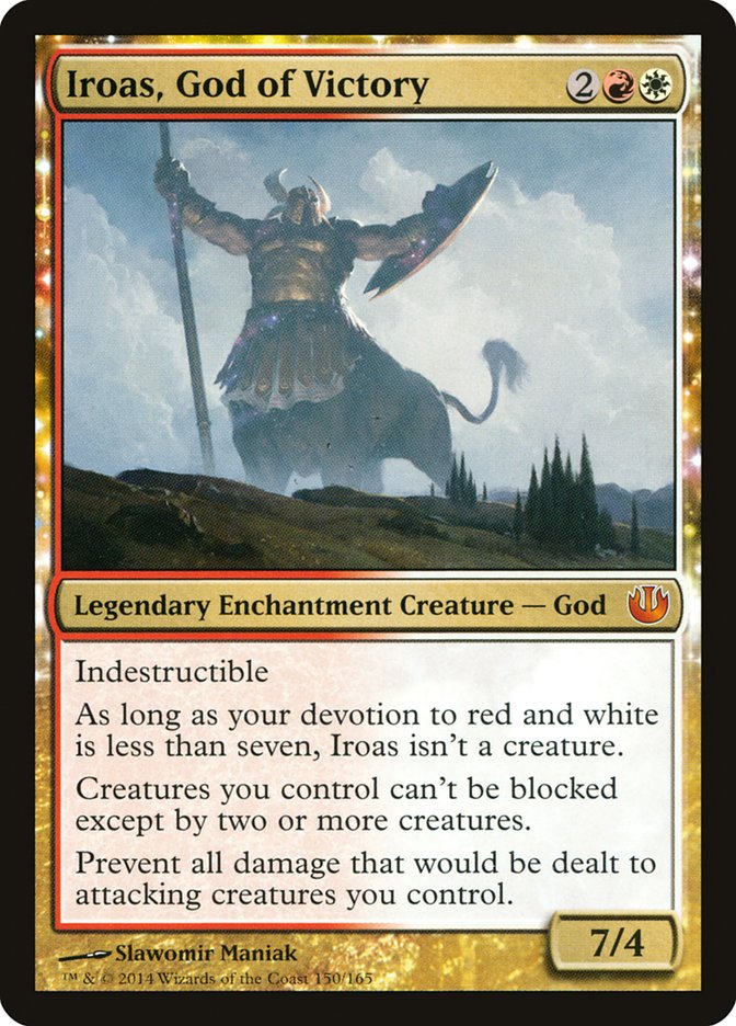 Iroas, God of Victory [Journey into Nyx] | Good Games Adelaide SA