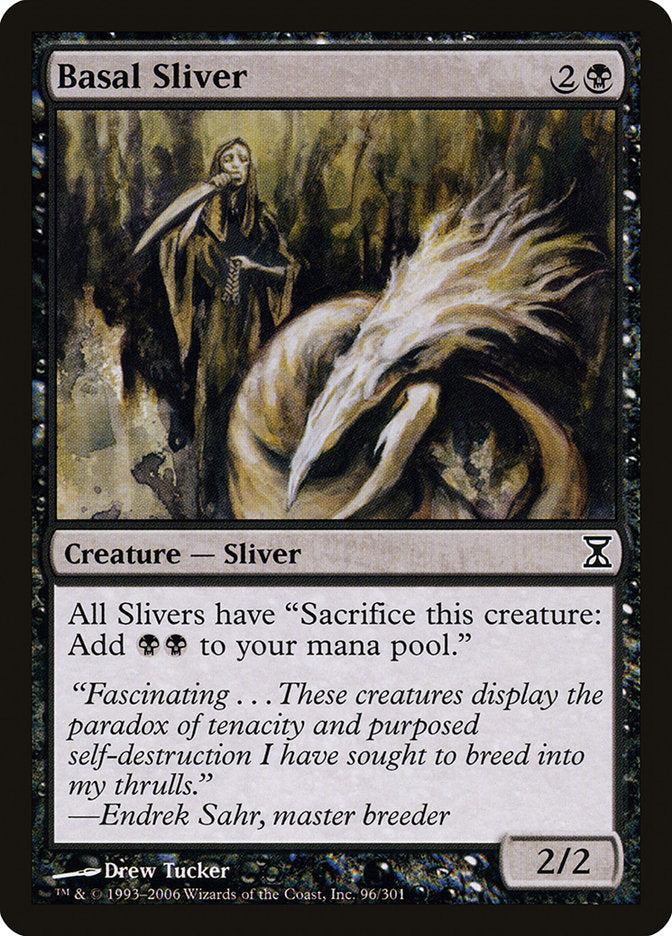 Basal Sliver 96 (Time Spiral)  - Foil | Good Games Adelaide SA