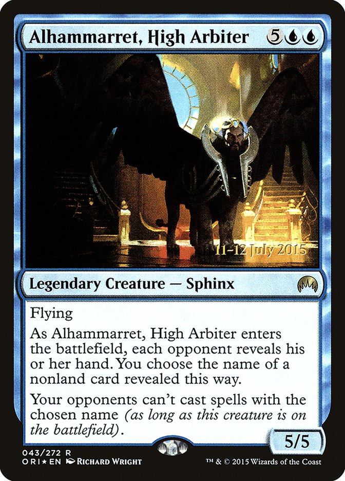 Alhammarret, High Arbiter [Magic Origins Promos] | Good Games Adelaide SA