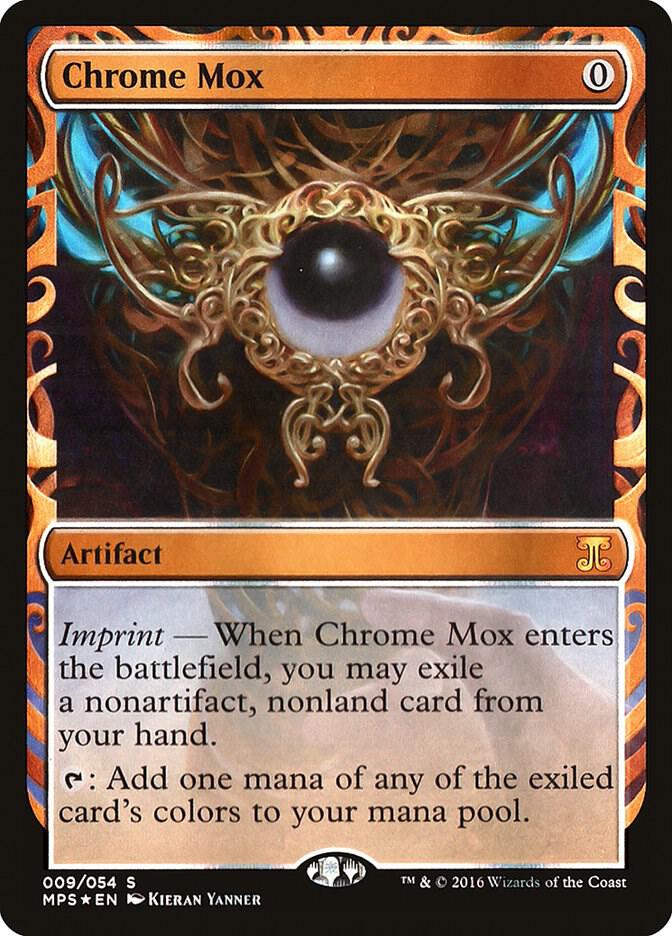 Chrome Mox 9 (Masterpiece Series: Kaladesh Inventions)  - Foil | Good Games Adelaide SA