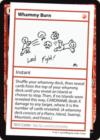 Whammy Burn (2021 Edition) [Mystery Booster Playtest Cards] | Good Games Adelaide SA