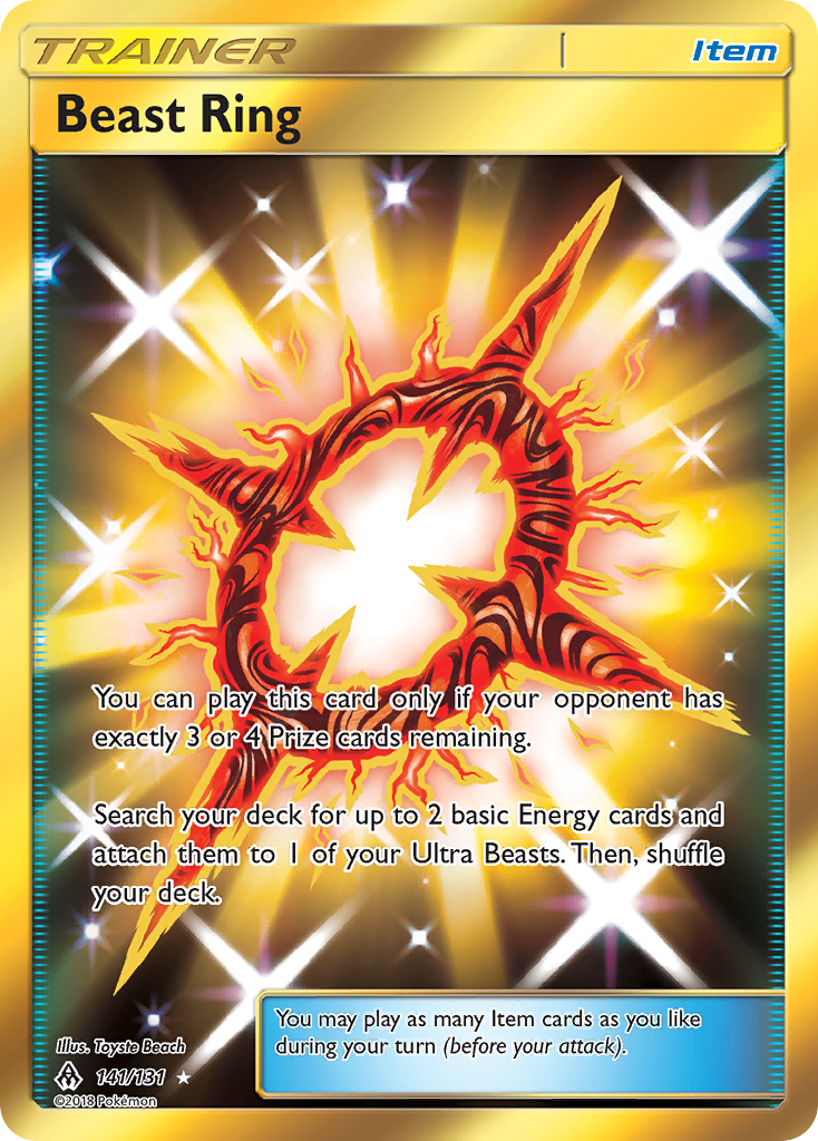 Beast Ring (141/131) [Sun & Moon: Forbidden Light] | Good Games Adelaide SA