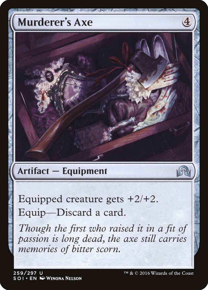 Murderer's Axe 259 (Shadows over Innistrad)  - Foil | Good Games Adelaide SA