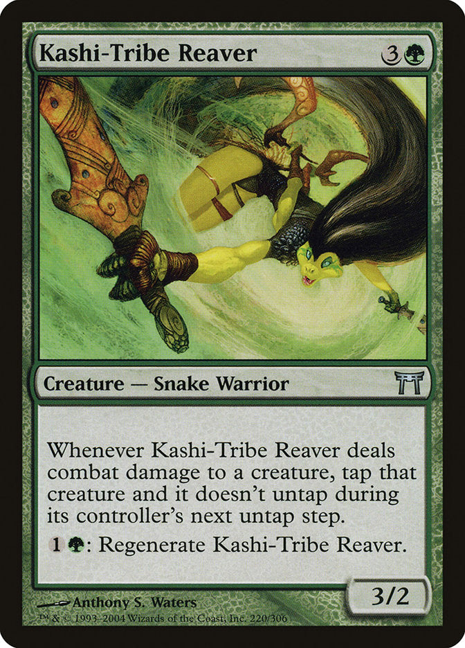 Kashi-Tribe Reaver 220 (Champions of Kamigawa)  - Foil | Good Games Adelaide SA