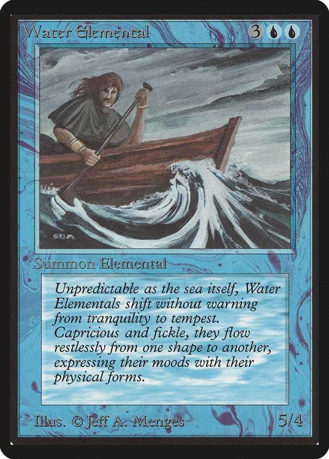 Water Elemental [Limited Edition Beta] | Good Games Adelaide SA