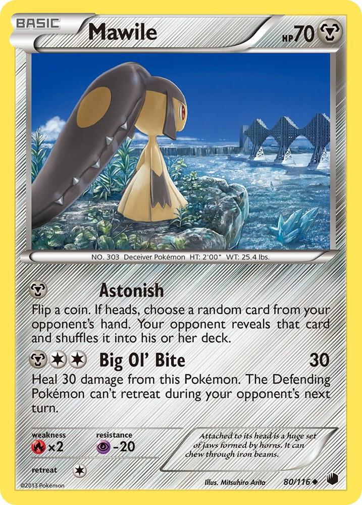 Mawile 80/116 (Plasma Freeze)  - Reverse Holofoil | Good Games Adelaide SA