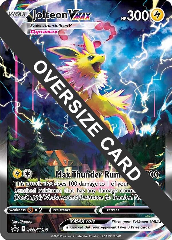 Jolteon VMAX SWSH184 SWSH184 (Jumbo Cards)  - Holofoil | Good Games Adelaide SA