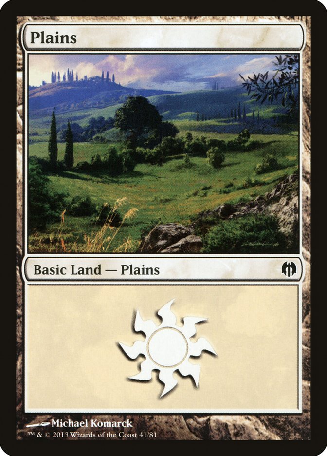 Plains (41) [Duel Decks: Heroes vs. Monsters] | Good Games Adelaide SA