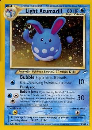 Light Azumarill (13/105) [Neo Destiny Unlimited] | Good Games Adelaide SA