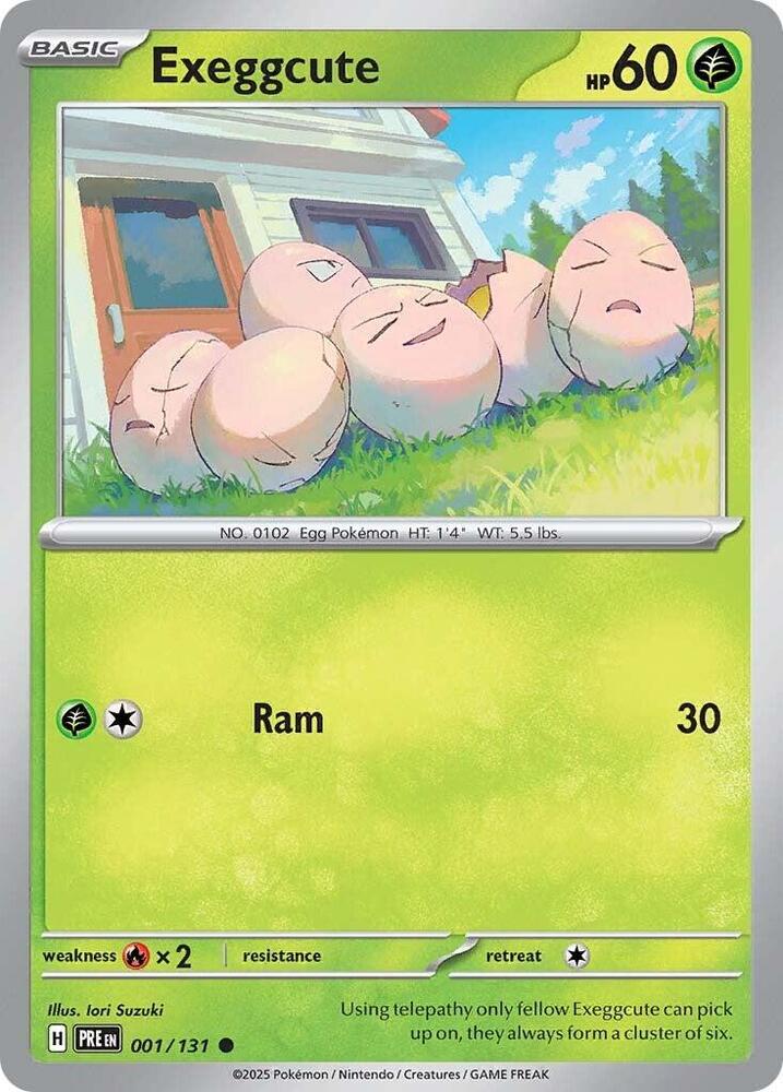 Exeggcute 001/131 (SV: Prismatic Evolutions)  | Good Games Adelaide SA