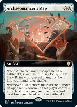 Archaeomancers Map Extended Art 339 (Commander 2021)  | Good Games Adelaide SA