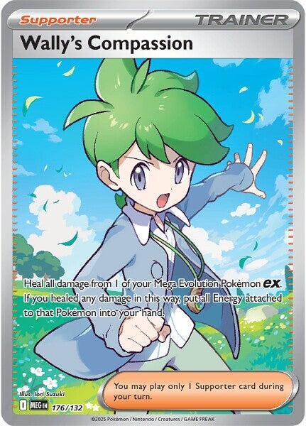 Wally's Compassion 176/132 (ME01: Mega Evolution)  - Holofoil | Good Games Adelaide SA