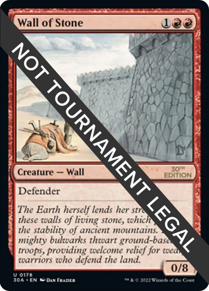 Wall of Stone 178 (30th Anniversary Edition)  | Good Games Adelaide SA