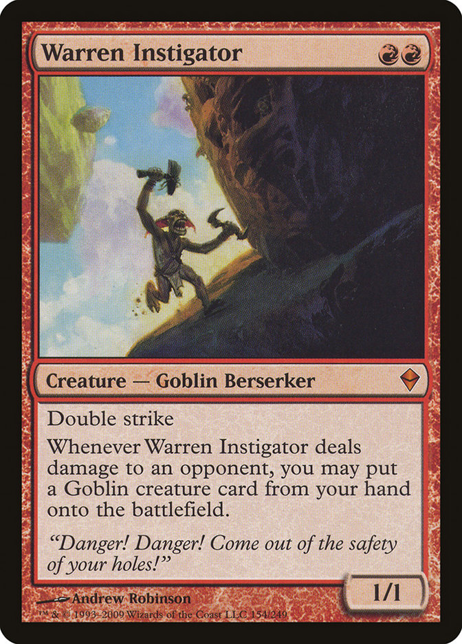 Warren Instigator [Zendikar] | Good Games Adelaide SA