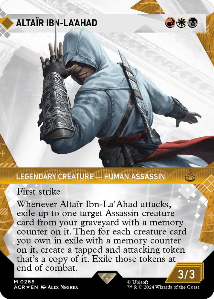 Altaïr Ibn-LaAhad 268 (Universes Beyond: Assassin's Creed)  - Foil | Good Games Adelaide SA
