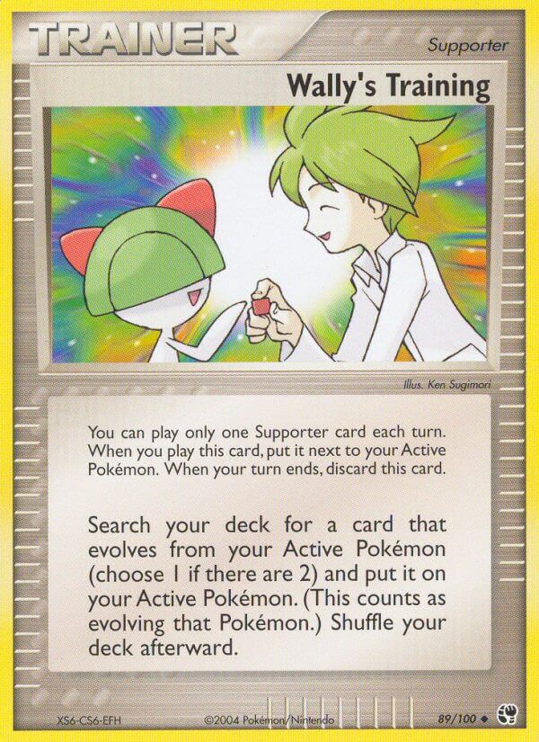 Wally's Training (89/100) [EX: Battle Stadium] | Good Games Adelaide SA