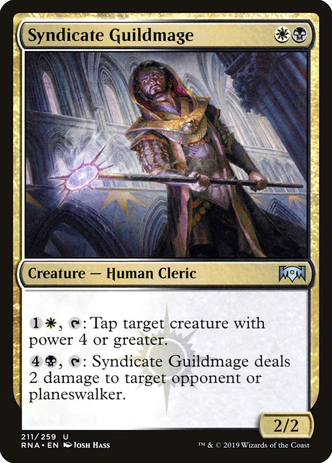 Syndicate Guildmage 211 (Ravnica Allegiance)  - Foil | Good Games Adelaide SA