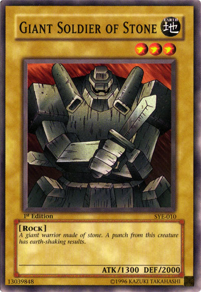 Giant Soldier of Stone [SYE-010] Common | Good Games Adelaide SA