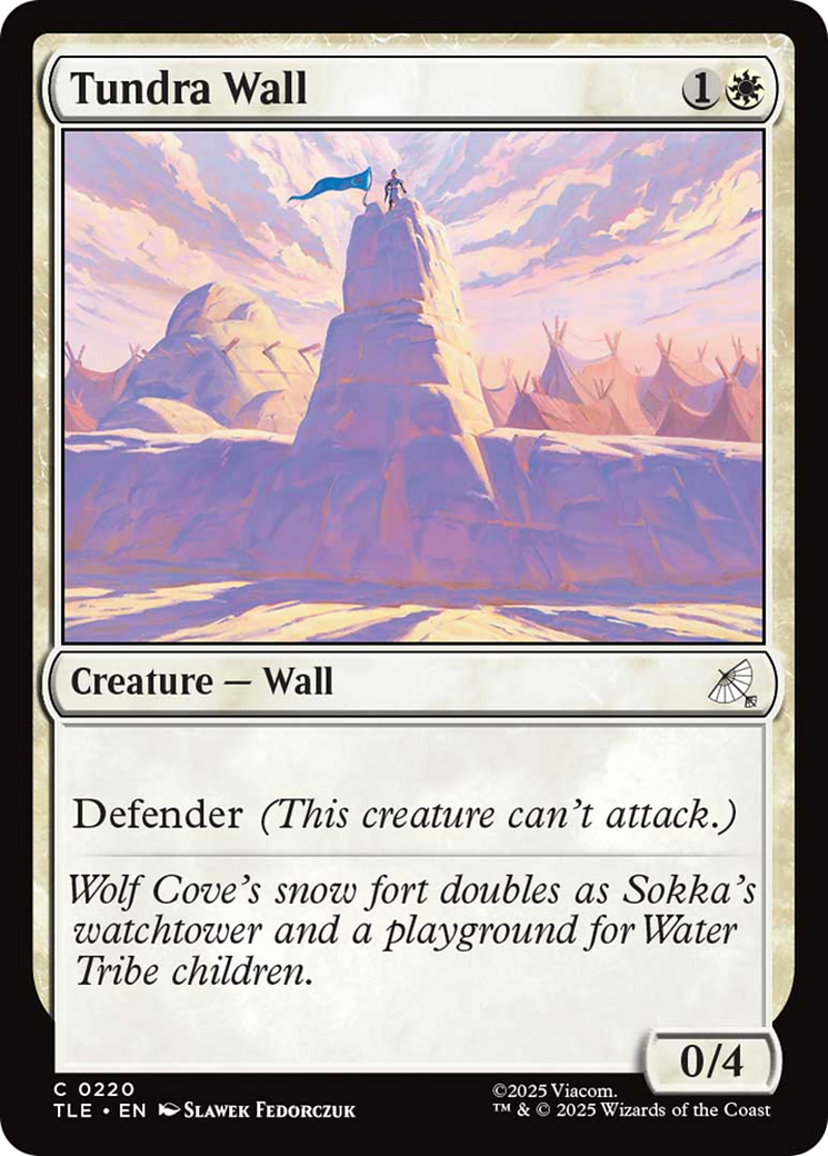 Tundra Wall [Avatar: The Last Airbender: Eternal-Legal] | Good Games Adelaide SA
