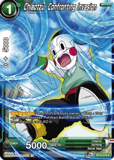 Chiaotzu, Confronting Invasion [BT15-079] | Good Games Adelaide SA