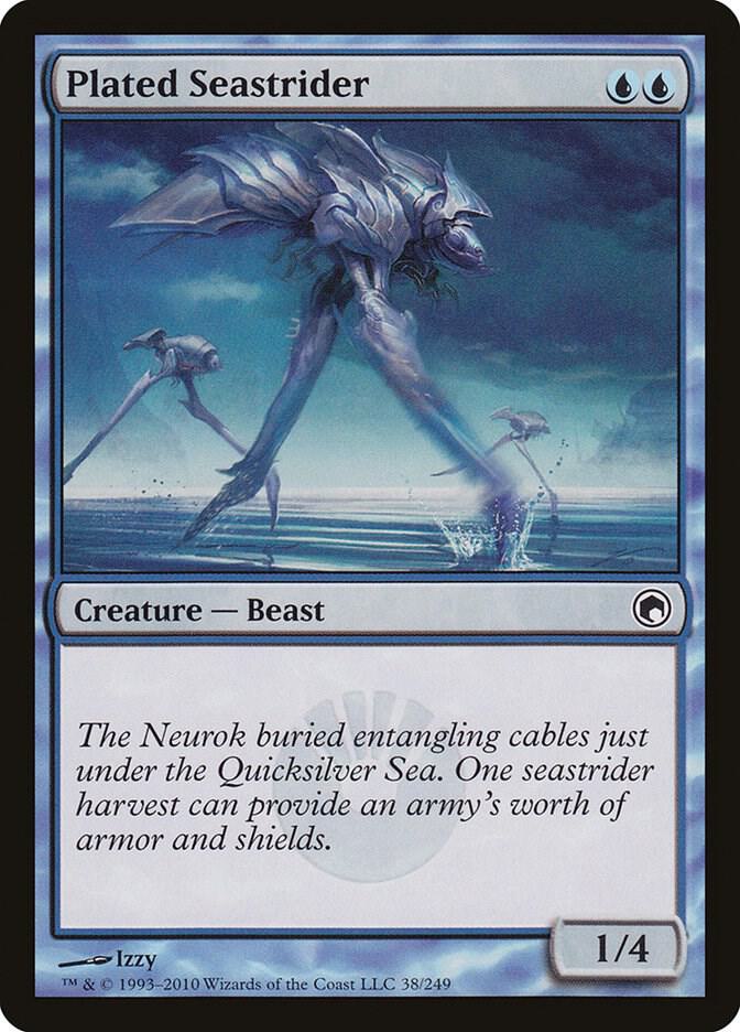 Plated Seastrider 38 (Scars of Mirrodin)  | Good Games Adelaide SA