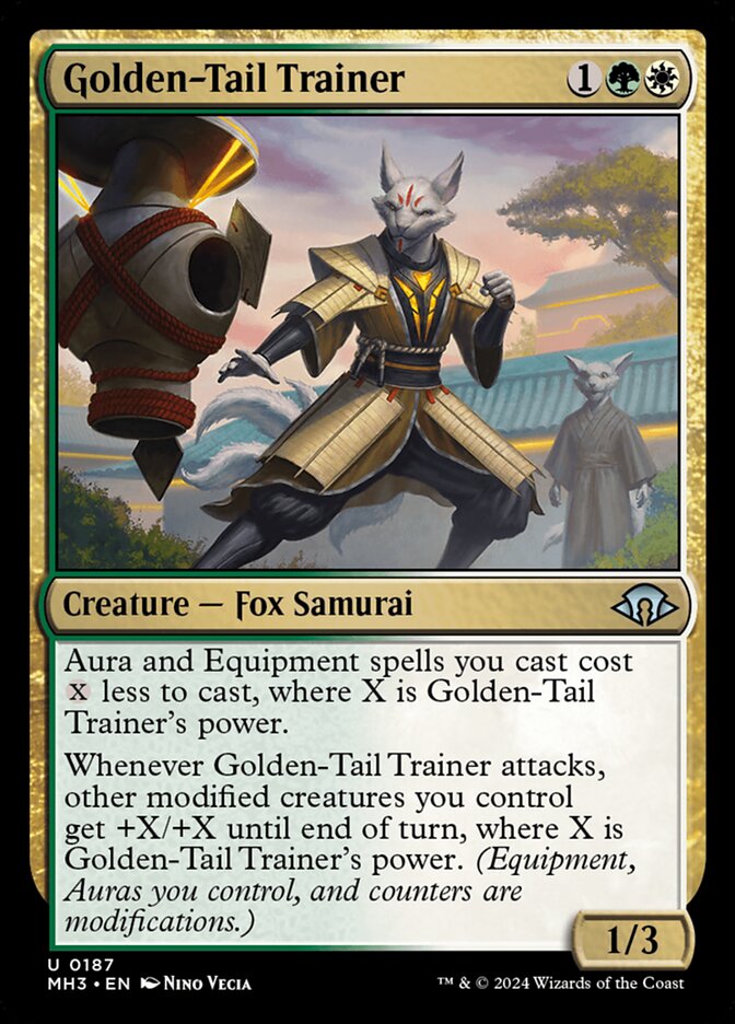 Golden-Tail Trainer 187 (Modern Horizons 3)  | Good Games Adelaide SA