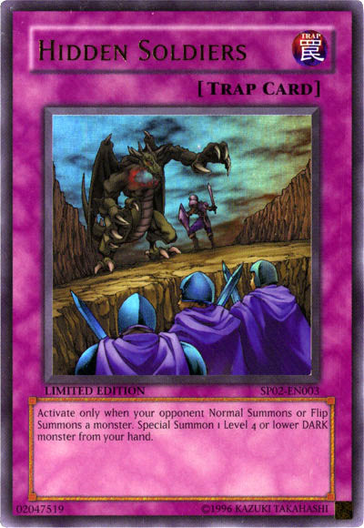 Hidden Soldiers [SP02-EN003] Ultra Rare | Good Games Adelaide SA