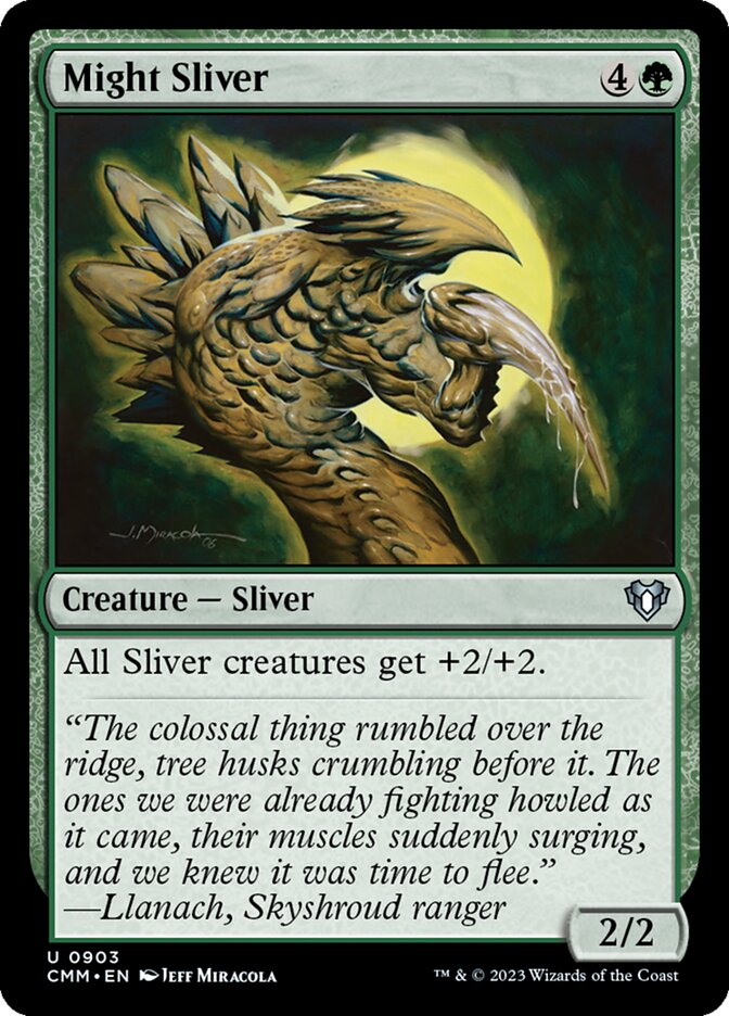 Might Sliver 903 (Commander Masters)  | Good Games Adelaide SA