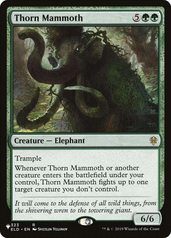 Thorn Mammoth 323/269 (The List Reprints)  | Good Games Adelaide SA