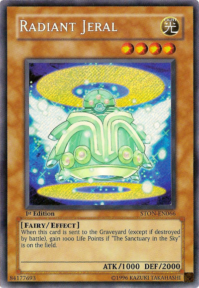 Radiant Jeral [STON-EN066] Secret Rare | Good Games Adelaide SA