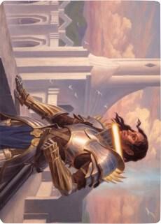 Tazri Beacon of Unity Art Card 45 (Art Series: Zendikar Rising)  | Good Games Adelaide SA