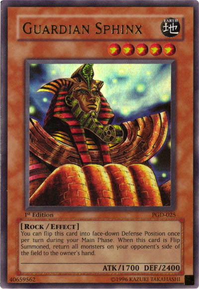 Guardian Sphinx [PGD-025] Ultra Rare | Good Games Adelaide SA