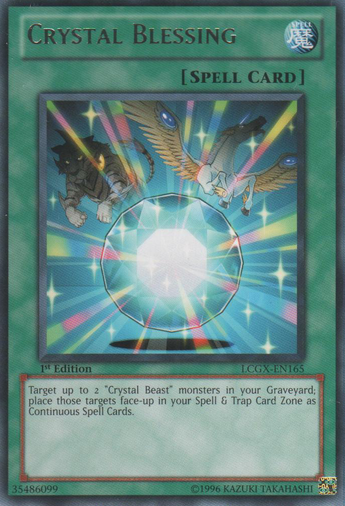 Crystal Blessing [LCGX-EN165] Rare | Good Games Adelaide SA