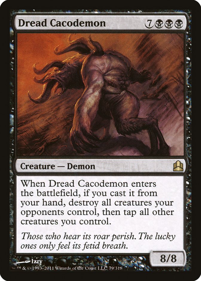 Dread Cacodemon [Commander 2011] | Good Games Adelaide SA