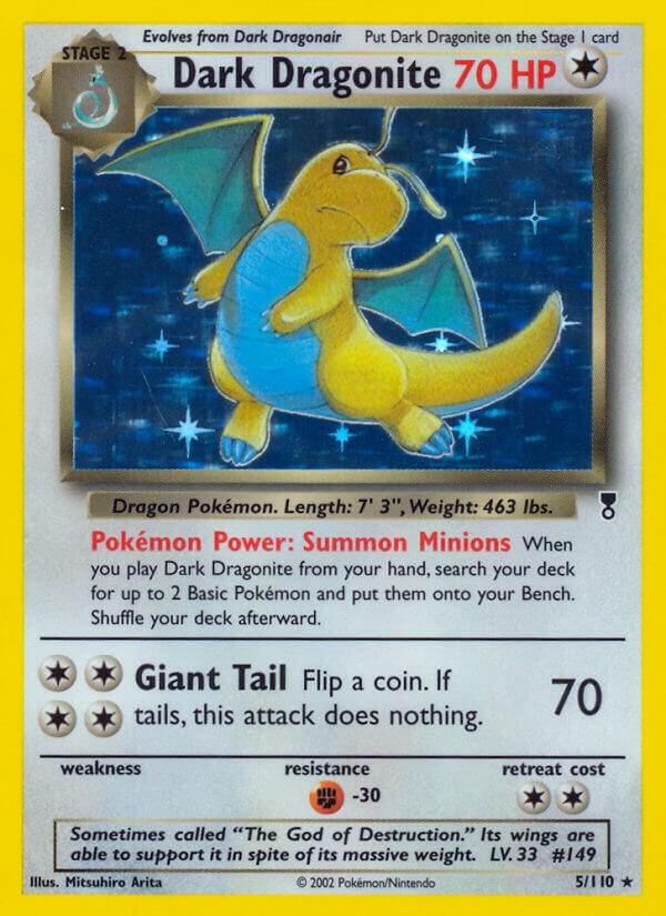 Dark Dragonite 005/110 (Legendary Collection)  - Holofoil | Good Games Adelaide SA