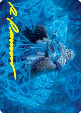 Imbraham Dean of Theory Art Card Gold Stamped Signature 52 (Art Series: Strixhaven)  | Good Games Adelaide SA