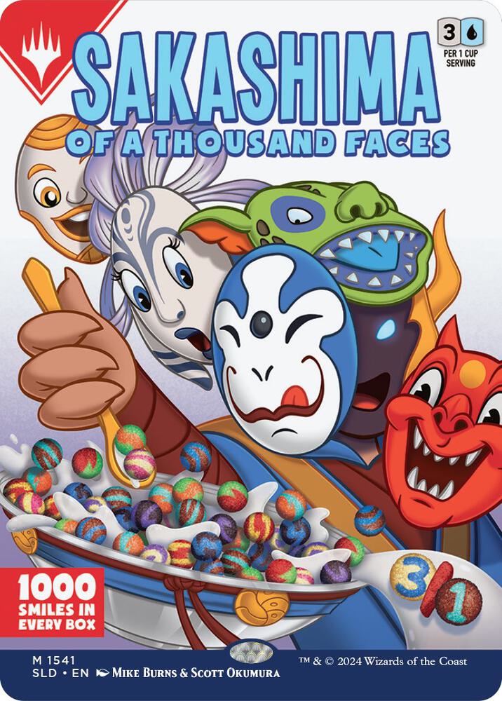 Sakashima of a Thousand Faces 1541 (Secret Lair Drop Series)  | Good Games Adelaide SA