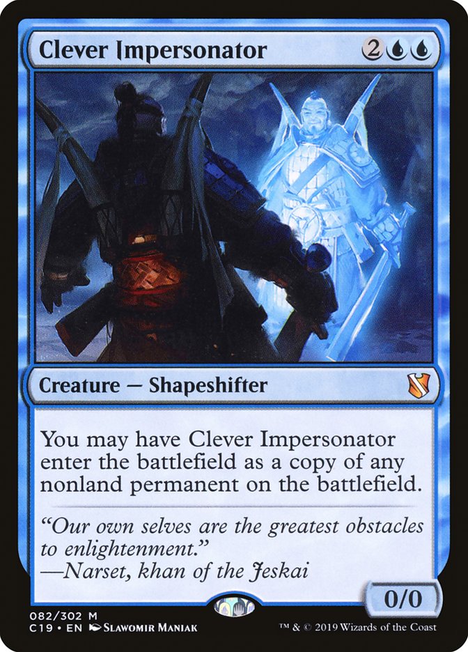 Clever Impersonator 82 (Commander 2019)  | Good Games Adelaide SA