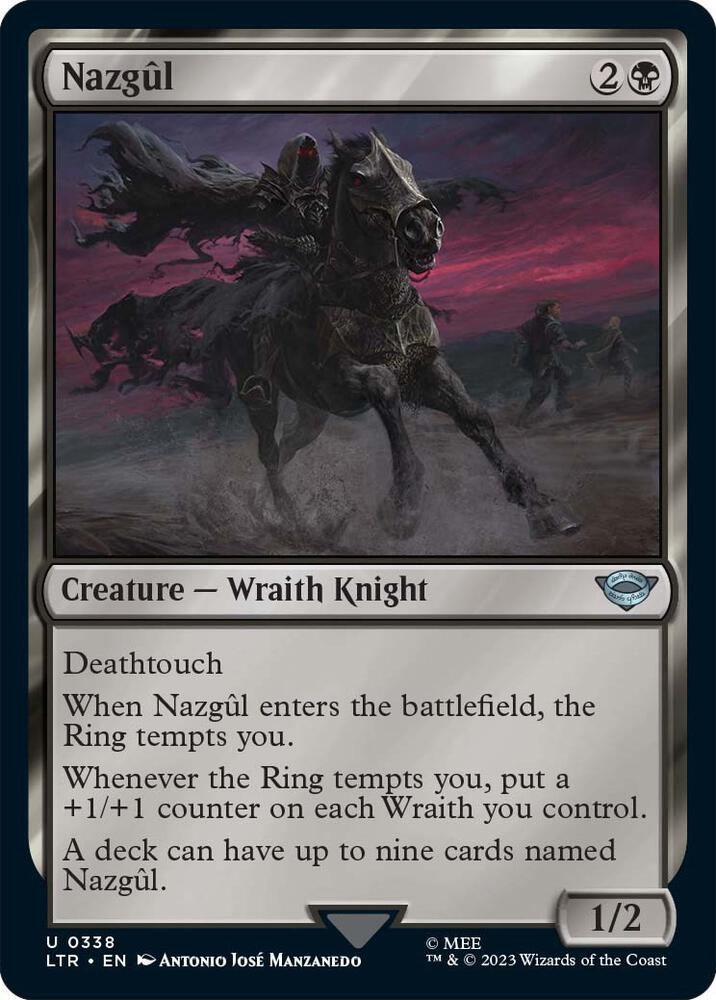 Nazgûl 338 (Universes Beyond: The Lord of the Rings: Tales of Middle-earth)  - Foil | Good Games Adelaide SA